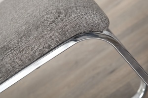 SET 4 SCAUNE DINING SAU BIROU GRI HAMPTON 22125 - DESIGN MODERN - Img 6