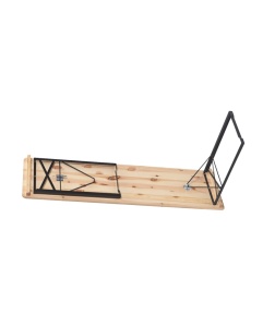SET BERARIE 220cm, PENTRU PROIECTE B2B, O MASA SI DOUA BANCI, DIN LEMN DE pin SI METAL, PLIABIL SI STIVUIBIL, PENTRU UZ COMERCIAL, ARTIM GROUP SELECTION - Img 3