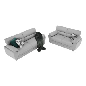 SET CANAPELE BETANY 3+2, GRI DESCHIS, DIN TEXTIL, STIL MODERN, TK