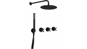 SET DE DUS REA EXIT, NEGRU, DIN ALAMA, CALITATE SUPERIOARA