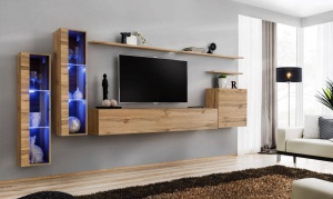 SET LIVING CU LED SWITCH 11, WT SW11, STIL MODERN, ASM