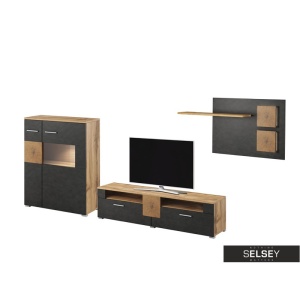 SET LIVING LAVOS DIN PLACI LAMINATE IN DESIGN SCANDINAV - Img 1