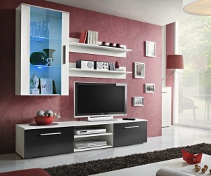 SET LIVING MODULAR CU LED GALINO E 23 WSHW GE STIL MODERN ASM