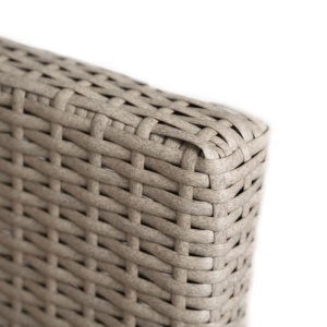 SET MOBILIER DE LUAT MASA, GRADINA/TERASA, COLORADO, ARTIM MEBLE, DIN METAL, TECHNORATAN SI STICLA, CULOARE BEJ - Img 9