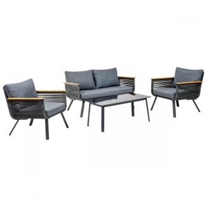SET MOBILIER TERASA, RELAX, 4 PIESE, CANAPEA, 2 FOTOLII SI MASA, ARTIM GROUP COLLECTION