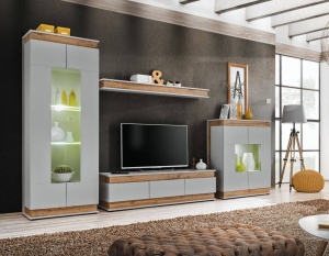 SET MODULAR LIVING CU LED BERLIN, ASPB BL, STIL MODERN, ASM