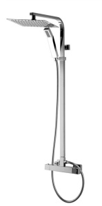 SISTEM DUS REA FIZZ, CROM, CU DUS ANTICALCAR, DESIGN MODERN, CALITATE SUPERIOARA, REA - Img 5