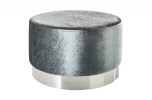 TABURET BAROCK 38580 GRI/ARGINTIU DESIGN MODERN - Img 5