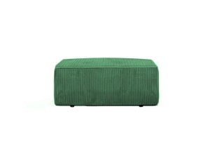 TABURET/MASUTA DE CAFEA PILLOW, VERDE, CONFECTIONATA DIN CATIFEA, SPUMA SI ARCURI, STIL MODERN