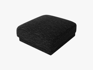 TABURET MILEY, GRI ANTRACIT, CU TAPITERIE DIN TEXTIL CHENILLE EDEN, MICADONI - Img 3