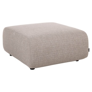 TABURET/POUF PENTRU EXTERIOR DAWSON, BEJ ALPIN, 214244, CONFECTIONAT DIN SPUMA, ALUMINIU, POLIESTER SI POLIPROPILENA, RICHMOND INTERIORS