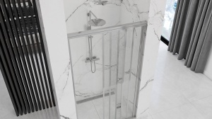 USA DE DUS, REA ALEX, PLIABIL, 120, CROM, DESIGN MODERN, CALITATE SUPERIOARA, REA - Img 6