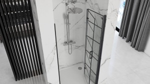 USA DE DUS, REA MOLIER, PLIABIL, 100, NEGRU, DESIGN MODERN, CALITATE SUPERIOARA, REA - Img 4