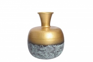 VAS DECORATIV, ABSTRACT ORIENT 35CM, DIN METAL, COD 43511, REALIZAT MANUAL - Img 3