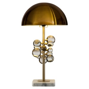 VEIOZA BELA BRONZ, LB-0178, CONFECTIONATA DIN METAL, STICLA SI MARMURA, STIL MODERN
