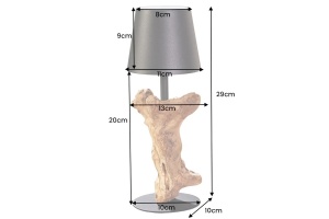 VEIOZA CU TOUCH, HYPNOTIC TO GO, DIN LEMN SI ABAJUR, 30CM, ARTIM GROUP SELECTION - Img 6