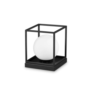 VEIOZA LINGOTTO TL1 BIG, ALB/NEGRU, DIN METAL, STIL MODERN