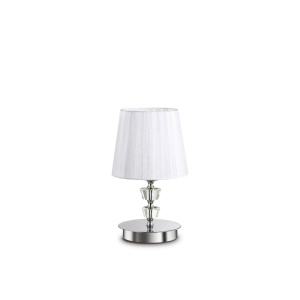 VEIOZA PEGASO TL1 SMALL, ALB/CROM, DIN METAL, STIL CLASIC
