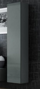 VITRINA LIVING VIGO 180 GRI DESIGN MODERN CM