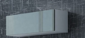 VITRINA LIVING VIGO 90 ALB/GRI DESIGN MODERN CM