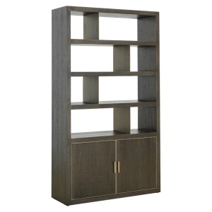 VITRINA RIVERTREE CU 3 RAFTURI SI 2 USI, 7951, CONFECTIONATA DIN LEMN MASIV DE STEJAR, STIL MODERN