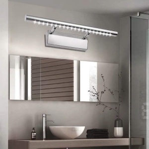 APLICA BAIE MIRROR APP363-1W, 9W, 70X2.5 cm, CROM/ARGINTIU, DIN OTEL INOXIDABIL SI METAL, STIL MODERN, TU - Img 2