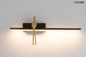 APLICA BOY NEAGRA, CONFECTIONATA DIN OTEL SI ALAMA, STIL MODERN - Img 2