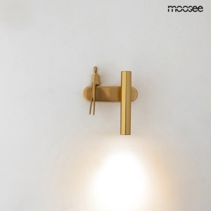 APLICA BOY TUBE R GOLD, CONFECTIONATA DIN OTEL, STIL MODERN - Img 3