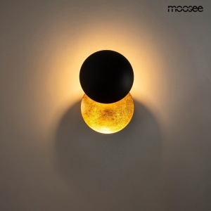 APLICA ECLISE, AURIE/NEAGRA, CONFECTIONATA DIN OTEL SI ALUMINIU, STIL MODERN - Img 3