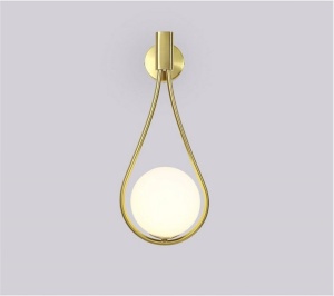 APLICA GOLD BALL APP603-1W, 40 cm, AURIU, DIN METAL, STIL MODERN, TU - Img 2