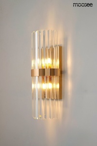 APLICA MILAGRO AURIE, CONFECTIONATA DIN METAL SI CRISTAL, STIL MODERN - Img 3