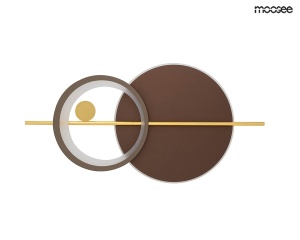 APLICA MOONS AURIU, CONFECTIONATA DIN METAL, STIL MODERN