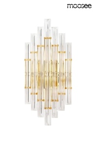 APLICA PALAZZO GOLD, CONFECTIONATA DIN METAL SI STICLA, STIL MODERN
