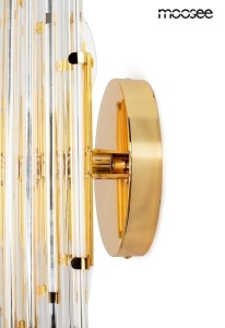 APLICA PALAZZO GOLD, CONFECTIONATA DIN METAL SI STICLA, STIL MODERN - Img 3
