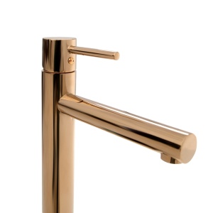 BATERIE TESS ROSA REA, GOLD, DESIGN MODERN, MONTAJ BLAT, CALITATE SUPERIOARA, REA