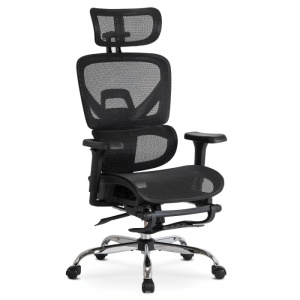 BESTSELLER! SCAUN DE BIROU ERGONOMIC, ARTIM MEBLE, REALIZAT DIN MATERIAL TEXTIL NEGRU, STIL MODERN - Img 10