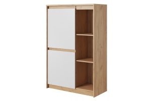 BIBLIOTECA XELO 92,3 ALB/STEJAR AURIU DESIGN SCANDINAV LSK