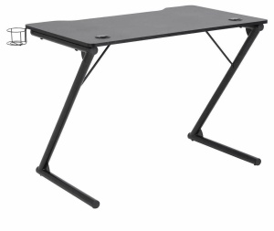 BIROU GAMING ACTONA TROOPER CONFECTIONAT DIN METAL SI MDF, NEGRU, STIL MODERN