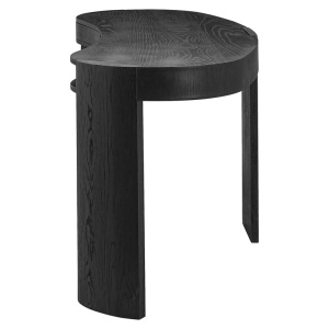 BIROU NAVARINO NEGRU, 7982, CONFECTIONATA DIN FURNIR DE STEJAR, PLACA SI LEMN DE STEJAR, STIL MODERN - Img 3