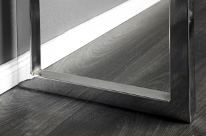 BIROU VERK, ALB/CROM, DIN METAL SI MDF, STIL MODERN, B2 - Img 5
