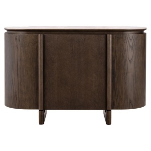 BUFET DINING LANGFORD, REALIZAT DIN METAL, LEMN, MDF SI CERAMICA, CULOARE MARO, DESIGN DEOSEBIT, RICHMOND INTERIORS - Img 7