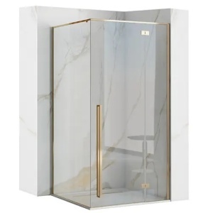 CABINA DE DUS FARGO 90X90 AURIE, CU CADITA SAVOY ALBA, CALITATE SUPERIOARA