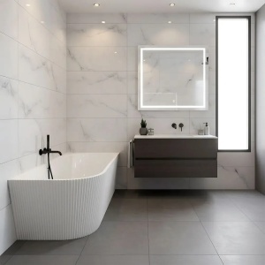 CADA DE PODEA FREESTANDING, ARTIM WENUS, 170 CM, DREPTA, DIN ACRIL, CALITATE SUPERIOARA - Img 3