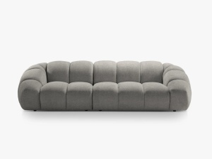 CANAPEA DIANA, 4 LOCURI, 294 CM, DIVERSE CULORI SI MATERIALE, DESIGN DEOSEBIT