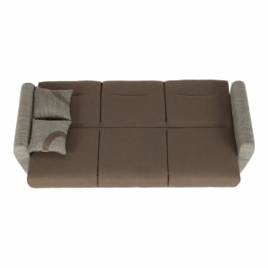 CANAPEA EXTENSIBILA CU 3 LOCURI MILO, MARO, DIN TEXTIL, STIL MODERN, TK - Img 6