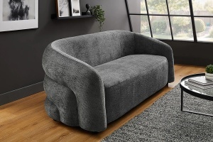 CANAPEA LIVING, VOGUE 200CM, 3 LOCURI, MATERIAL CHENILLE GRI, ARTIM GROUP SELECTION