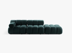 CANAPEA MODULARA BELLIS, DREAPTA, 3 LOCURI, 282 CM, TAPITERIE BOUCLE, DIVERSE CULORI, DESIGN DEOSEBIT - Img 7