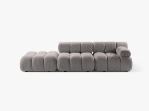 CANAPEA MODULARA BELLIS, STANGA, 3 LOCURI, 282 CM, TAPITERIE BOUCLE, DIVERSE CULORI, DESIGN DEOSEBIT