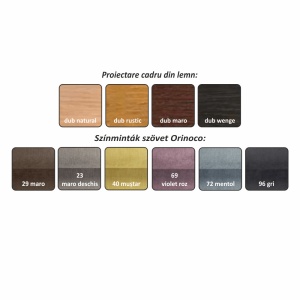 CANAPEA SELBY, MODEL DREAPTA, VERDE, DIN TEXTIL, METAL SI LEMN, SPATIU DEPOZITARE, STIL SCANDINAV, TK - Img 5