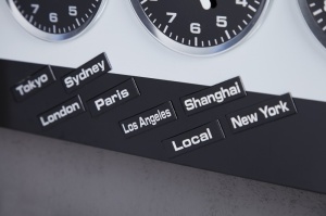 CEAS DECORATIV WORLD TIME 20793 STIL MODERN - Img 3